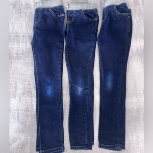 3 pairs Cat & Jack Pull On Jeans Size 8